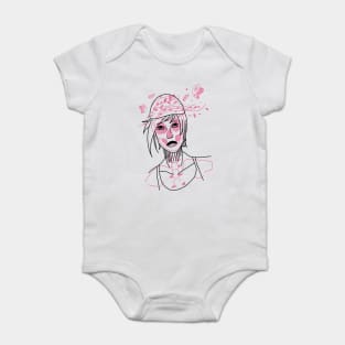 Butterfly Skull Baby Bodysuit